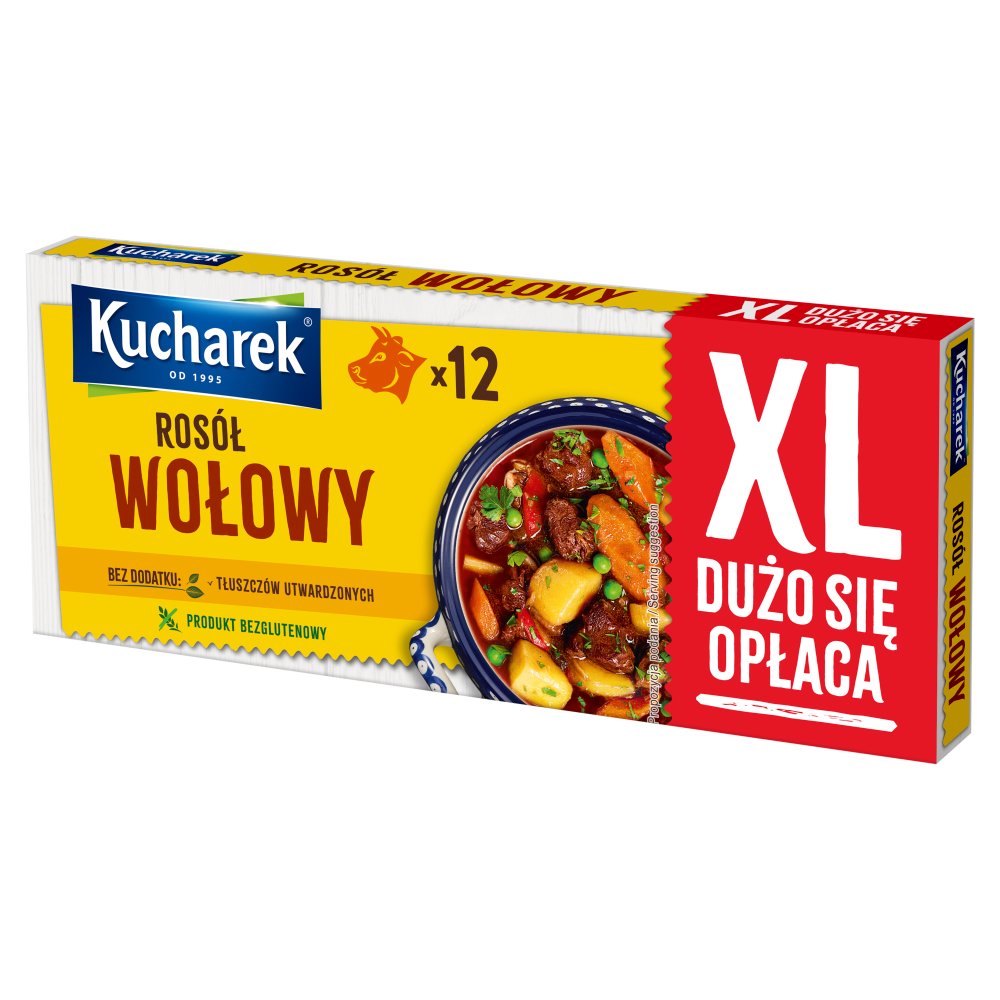 Kucharek Rosół wołowy 120g (12x10g)
