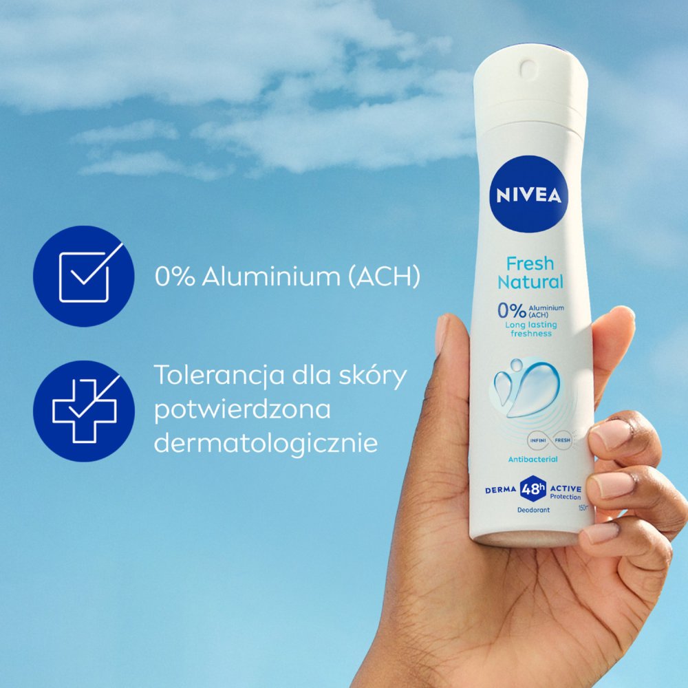 NIVEA Fresh Natural Dezodorant w aerozolu 150ml (6)
