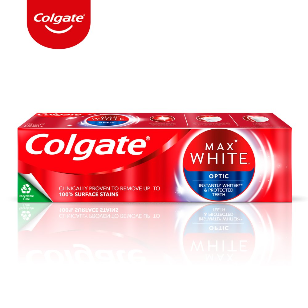 Colgate Max White Optic Pasta z fluorem 75ml (3)