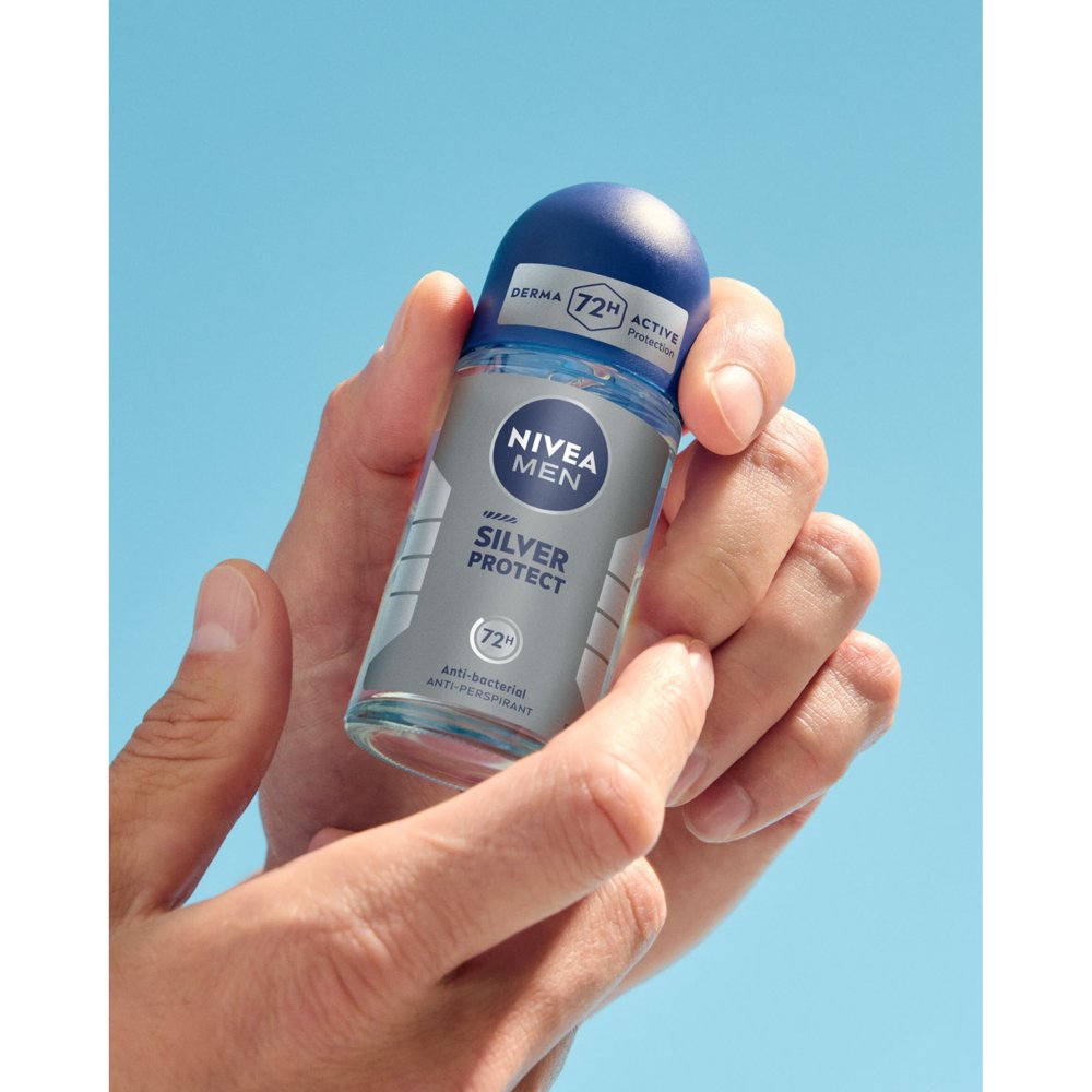 NIVEA MEN Silver Protect Antyperspirant w kulce 50ml (3)