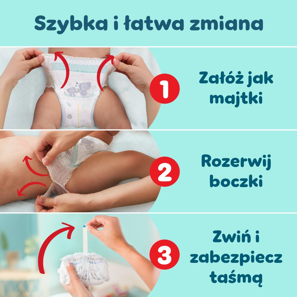 Pampers Premium Care Pants, Rozmiar 5, 12-17kg (34 szt) (6)