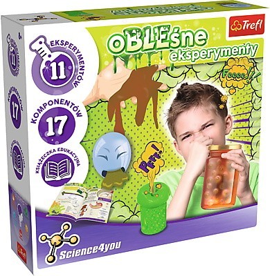 Zestaw naukowy SCIENCE4YOU Obleśne eksperymenty - Medium Zestaw naukowy SCIENCE4YOU Obleśne eksperymenty - Medium