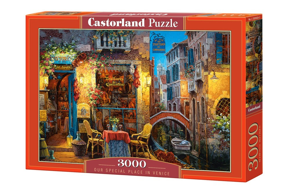 Puzzle 3000 EL. Wyjątkow e miejscew Wenecji Puzzle 3000 EL. Wyjątkow e miejscew Wenecji