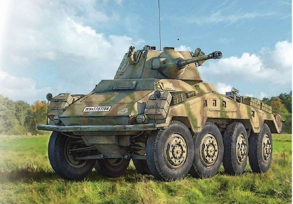 Model plastikowy Sd.Kfz. 234/2 Puma 1/35 Model plastikowy Sd.Kfz. 234/2 Puma 1/35