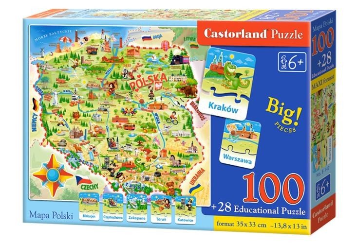 Edukacyjna mapa Polski Edukacyjna mapa Polski