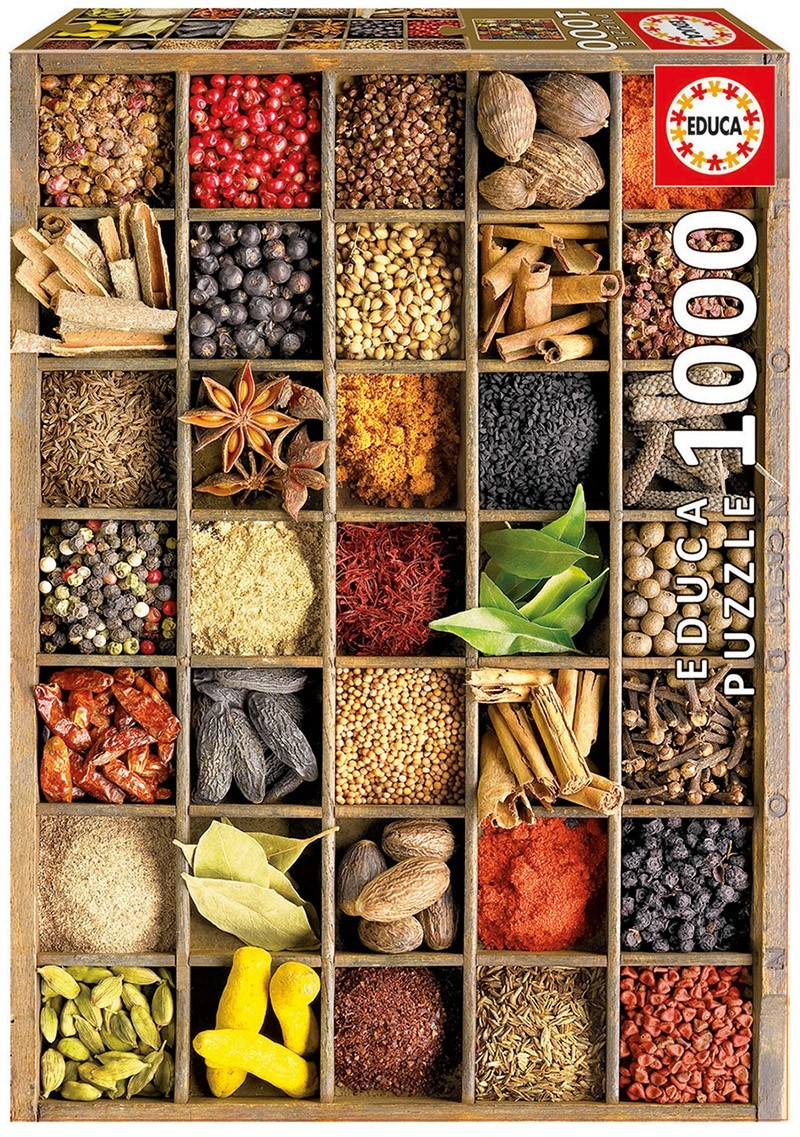 Puzzle 1000 elementów, Przyprawy Puzzle 1000 elementów, Przyprawy