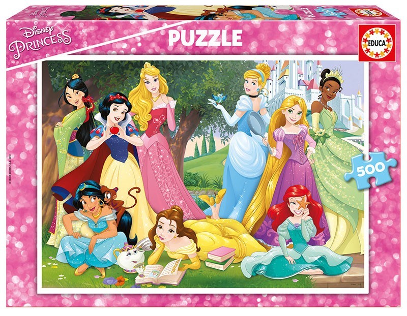 Puzzle 500 elementów Księżniczki Disney Puzzle 500 elementów Księżniczki Disney