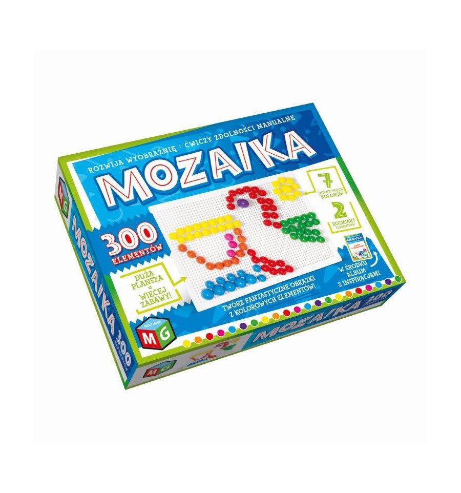 Gra Mozaika 300 Elementów Gra Mozaika 300 Elementów