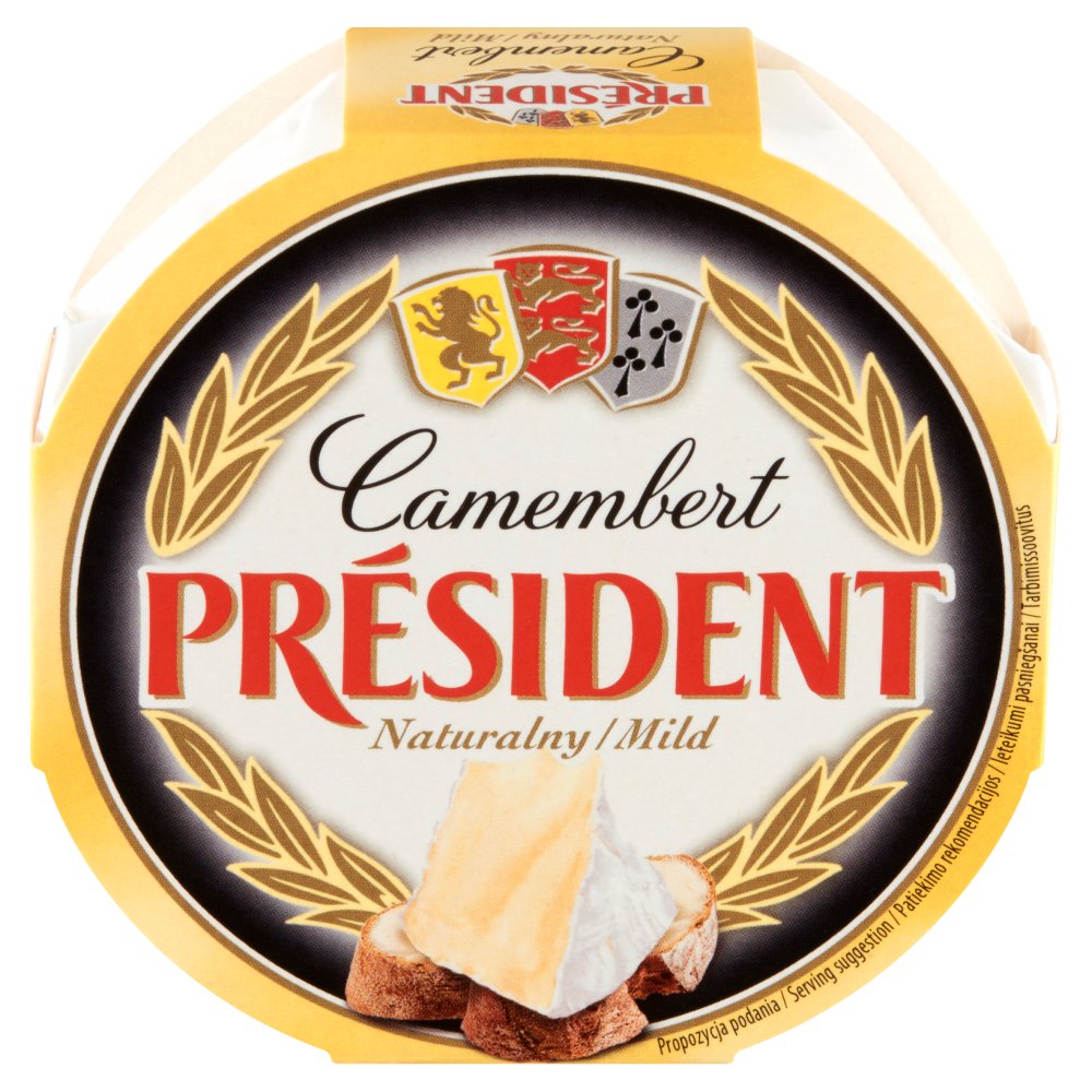 Président Ser Camembert naturalny 120 g (2)