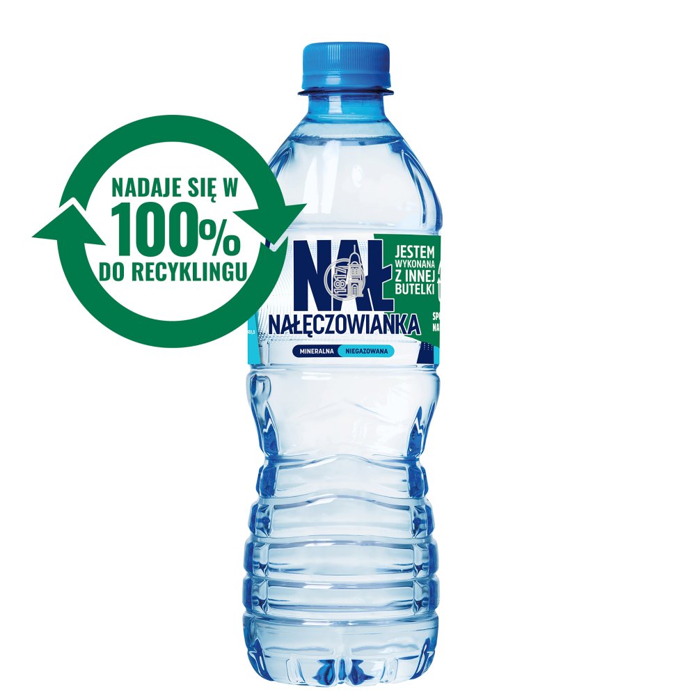 Nałęczowianka Naturalna woda mineralna niegazowana 0,5 l (2)