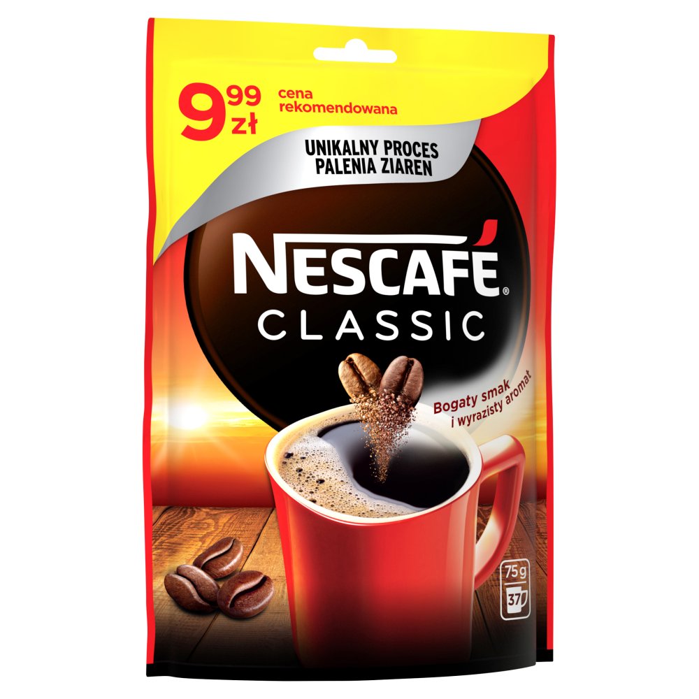 Nescafé Classic Kawa rozpuszczalna 75 g