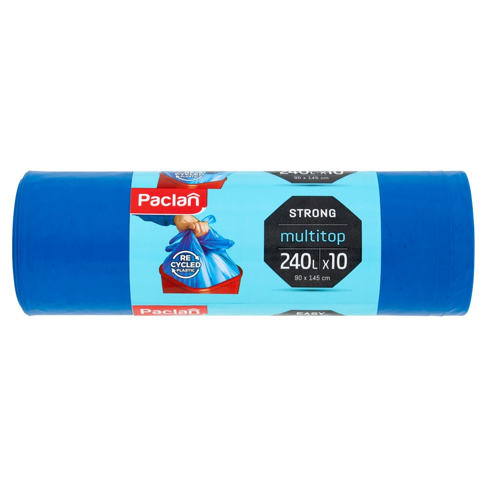 Paclan multitop Worki na śmieci 240 l 10 sztuk