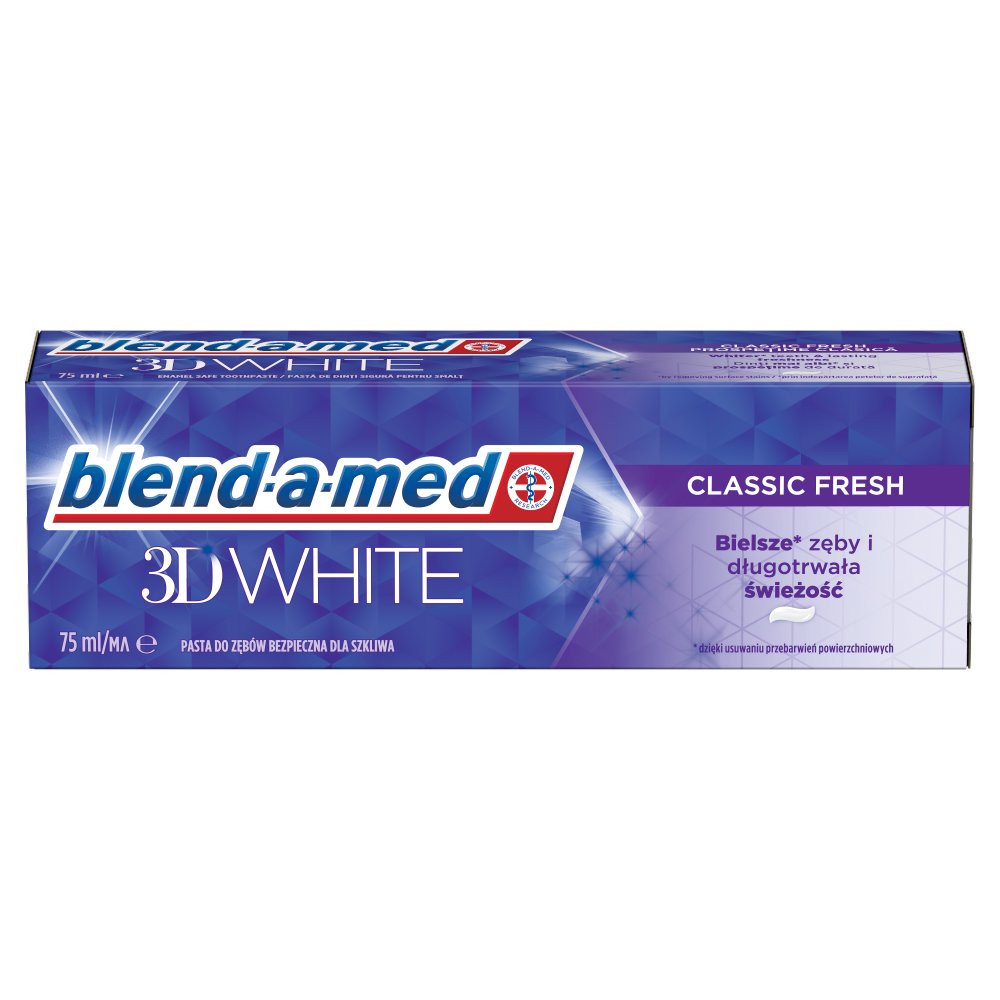 Blend-a-med 3D White Classic Fresh Pasta do zębów 75ml (3)