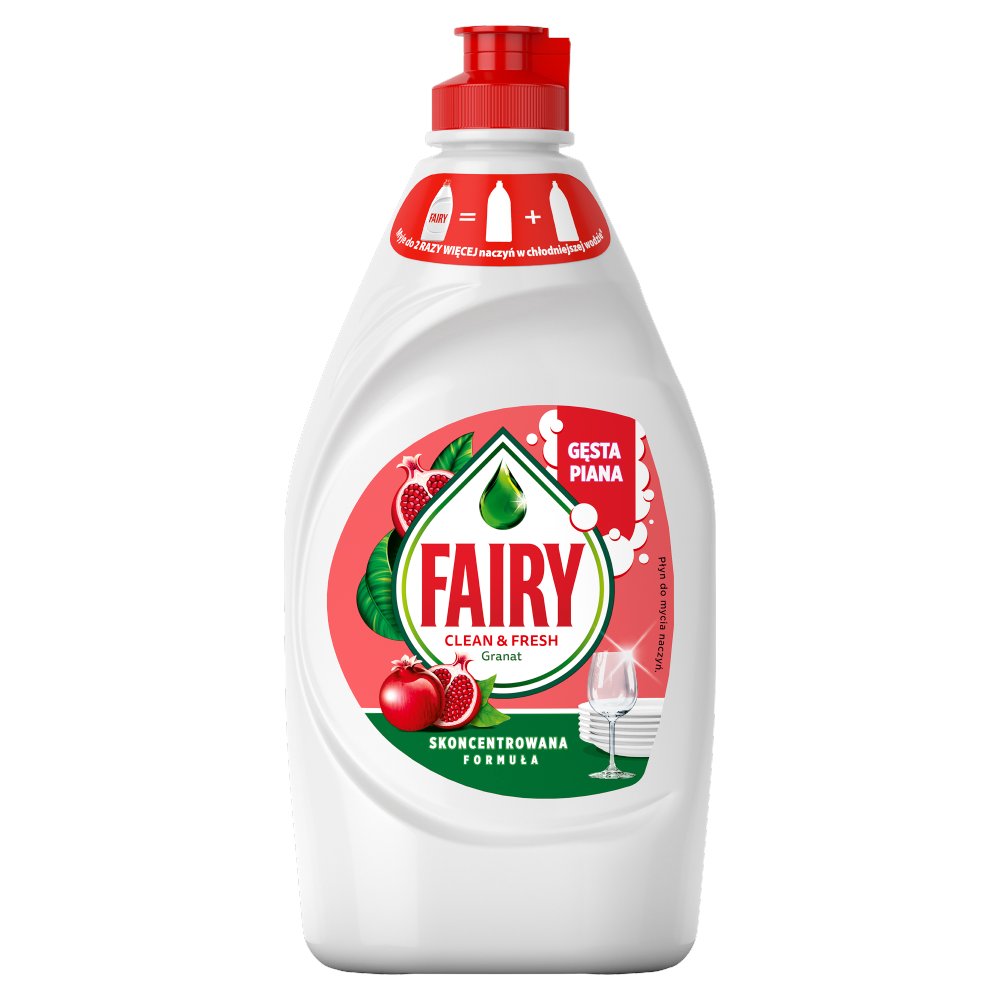 Fairy Clean & Fresh Granat Płyn do mycia naczyń 450 ml
