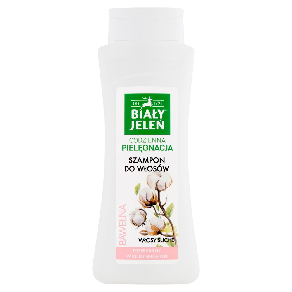 Biały Jeleń Szampon do włosów bawełna 300 ml