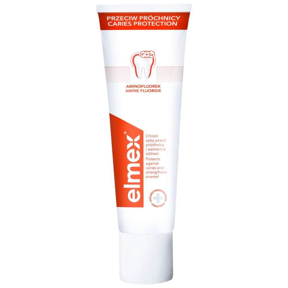 elmex Przeciw Próchnicy pasta do zębów z aminofluorkiem 75 ml (2)