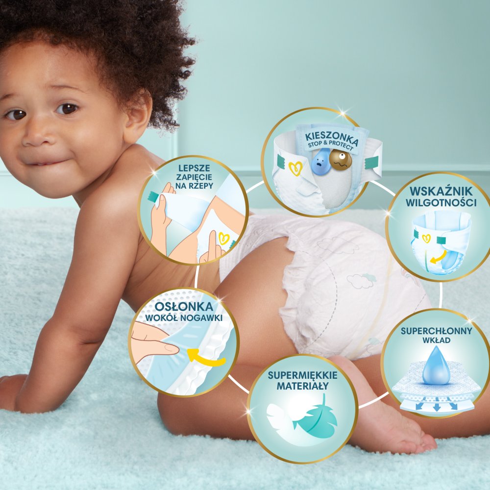 Pampers Premium Care, rozmiar 3, 78 sztuk, 6kg - 10kg (3)