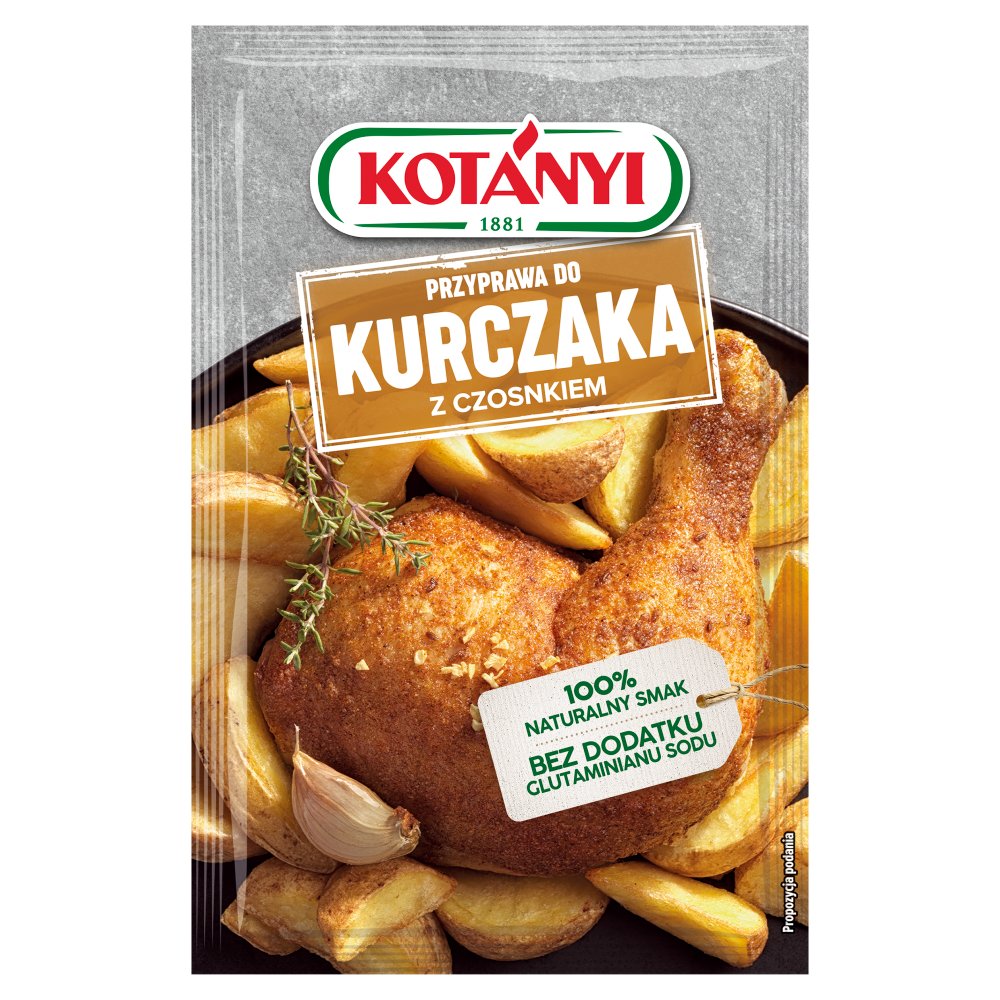 Kotányi Przyprawa do pieczonego kurczaka z czosnkiem 30 g