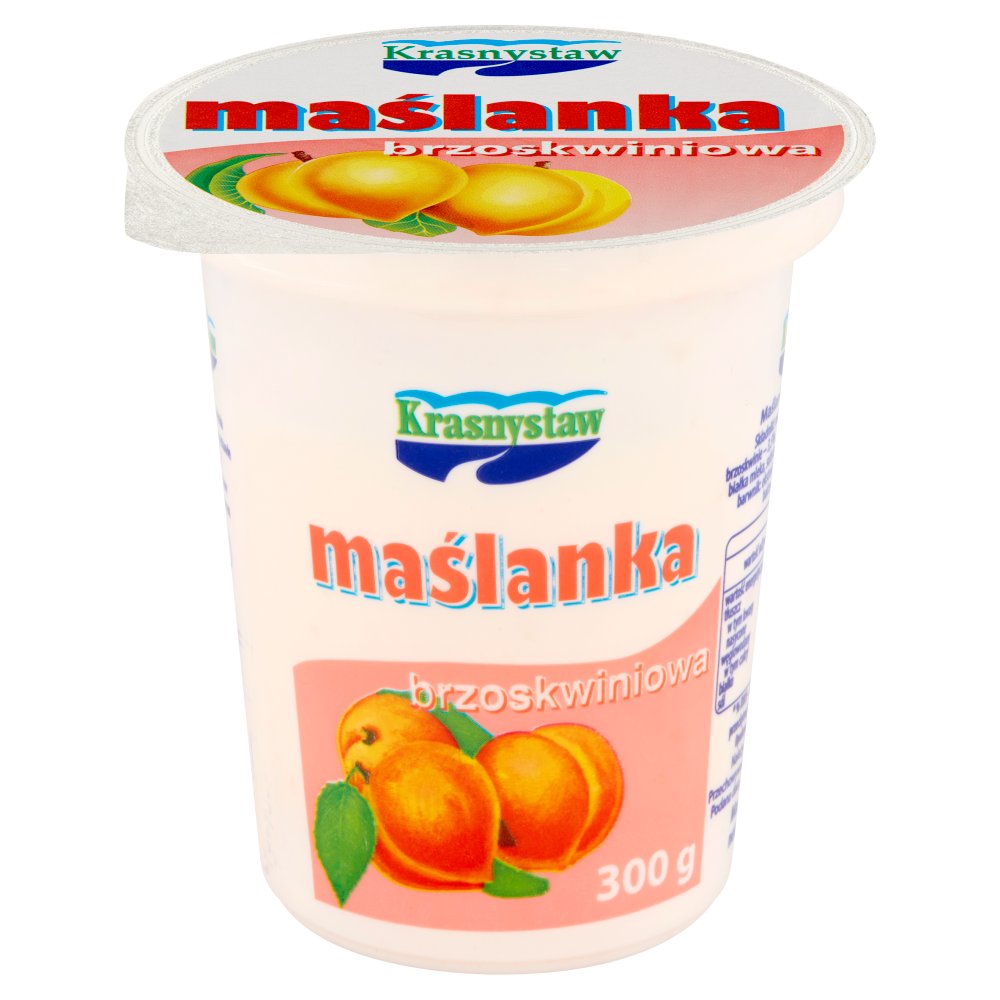 Krasnystaw Maślanka brzoskwiniowa 300 g (2)