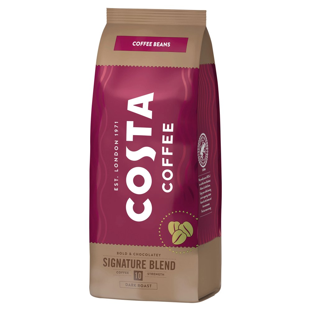 Costa Coffee Signature Blend Dark Roast Kawa palona ziarnista 500 g (6)