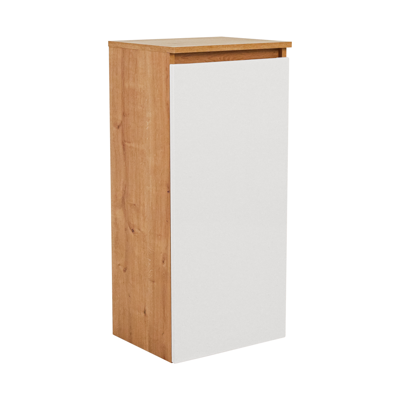 MONAKO OAK WHITE 811 szafka niska z koszem na pranie 40cm MONAKO OAK WHITE 811 szafka niska z koszem na pranie 40cm