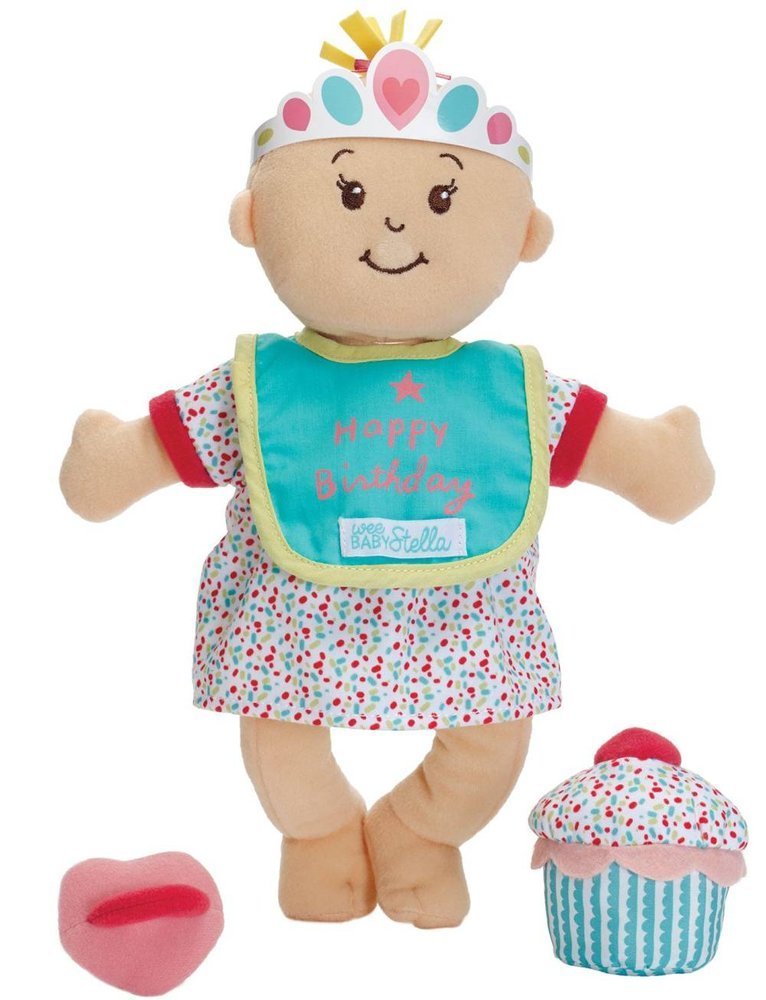 Pachnąca lalka Wee Baby Stella zestaw urodzinowy Manhattan Toy