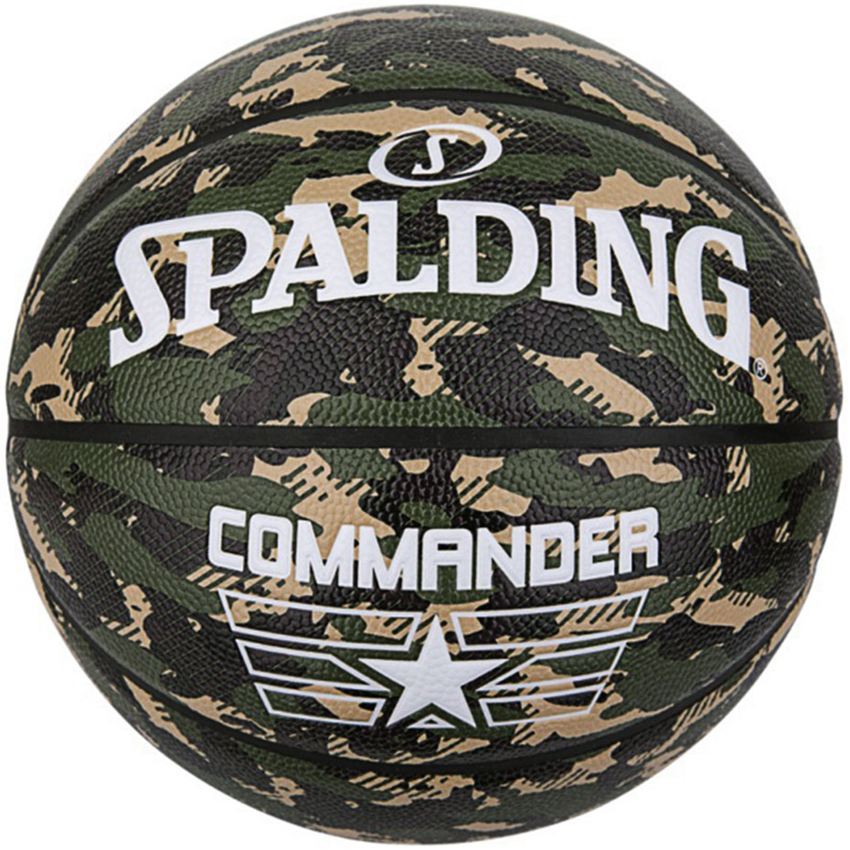 Piłka koszykowa Spalding Commander zielona 84588Z Piłka koszykowa Spalding Commander zielona 84588Z
