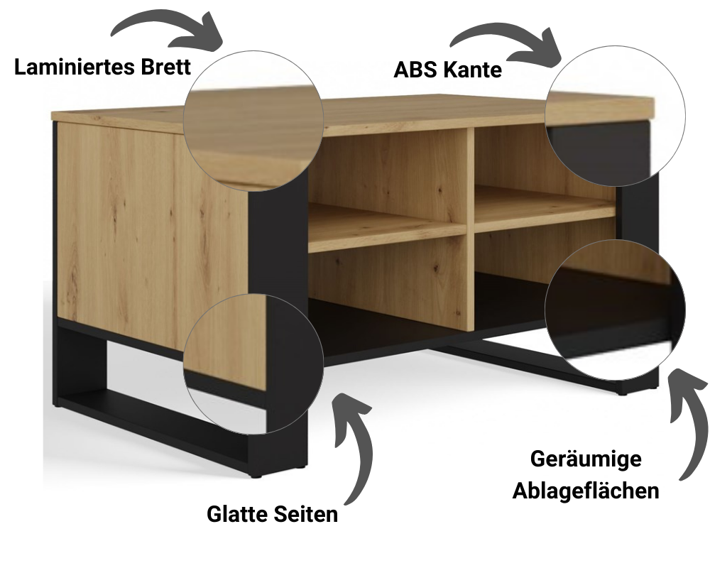 Couchtisch Modern 4P (6)