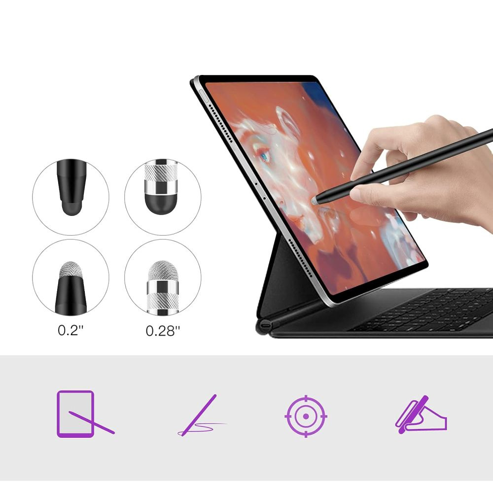 Rysik pasywny do tabletów smartfonów Touch Stylus - czarny (5)