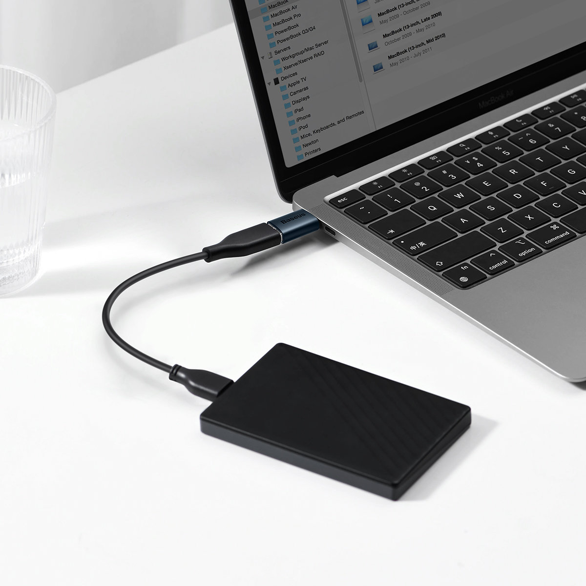 Przejściówka adapter z USB-C do USB-A Ingenuity Series niebieski (9)