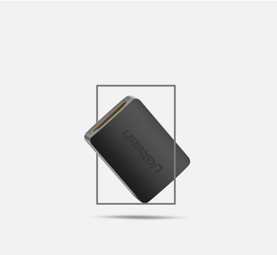 Adapter łącznik złączka kabla przewodu HDMI czarny (7)