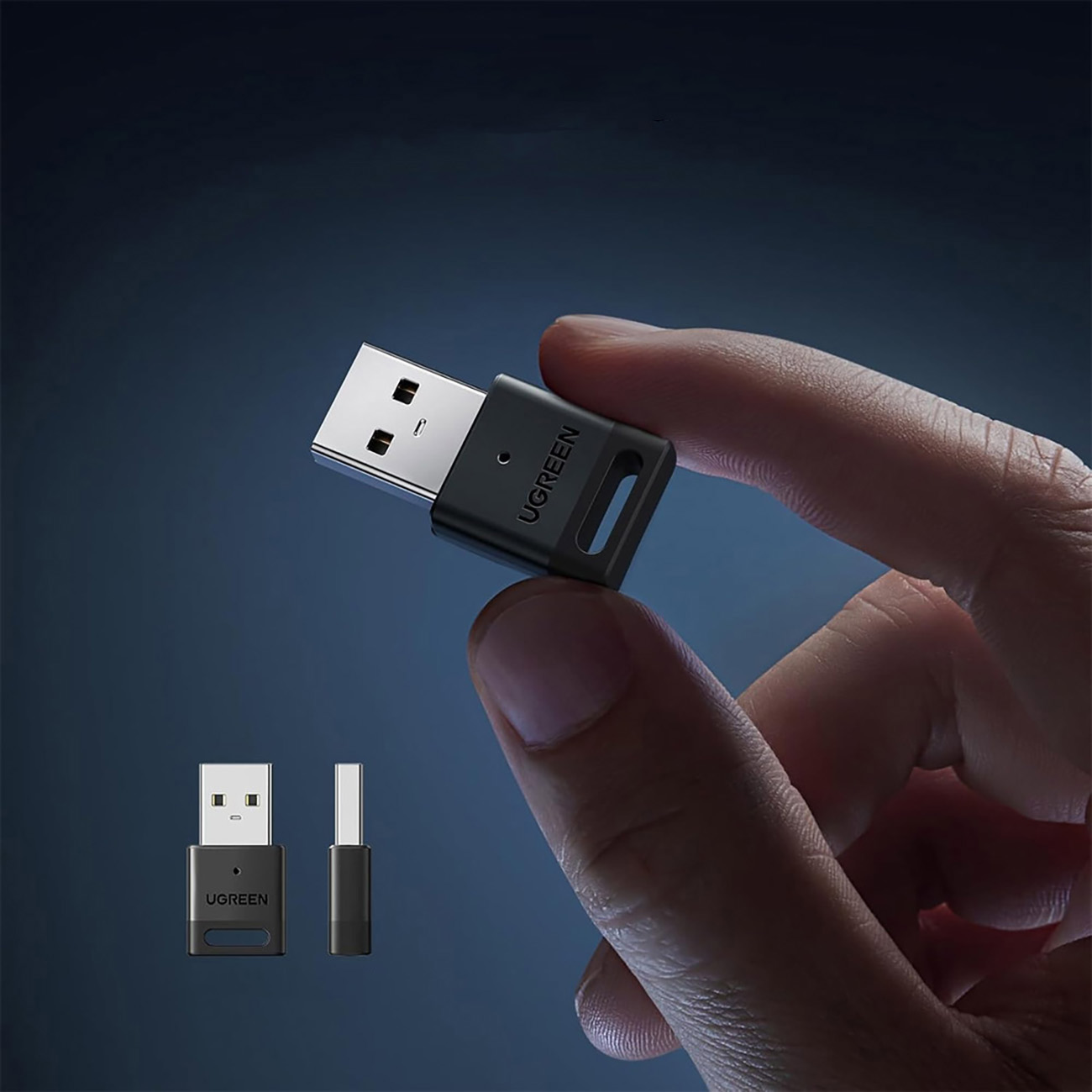 Adapter moduł Bluetooth 5.3 USB-A - czarny (3)