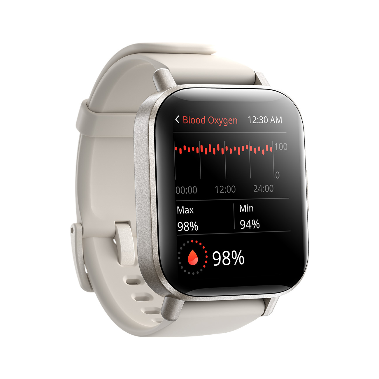 Smartwatch Fit-Life JR-FT3S z funkcją odbierania połączeń - kolor tytanowy (4)