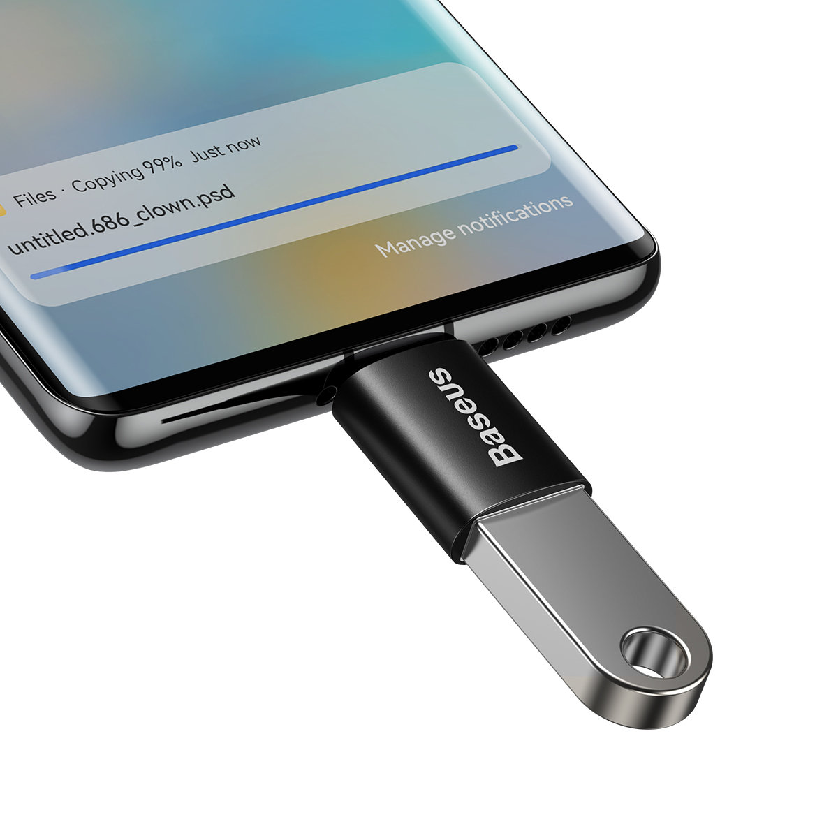 Przejściówka adapter Ingenuity Series z USB-C do USB-A 3.2 gen 1 - czarny (4)