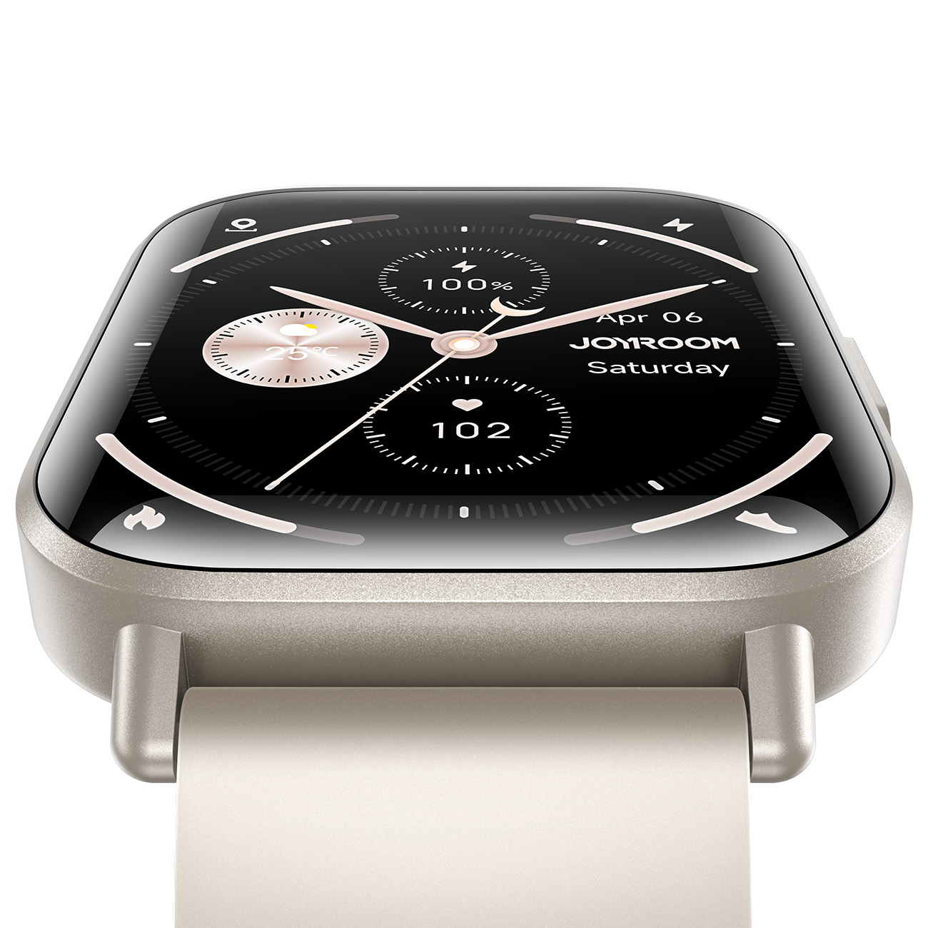 Smartwatch Fit-Life JR-FT3S z funkcją odbierania połączeń - kolor tytanowy (3)