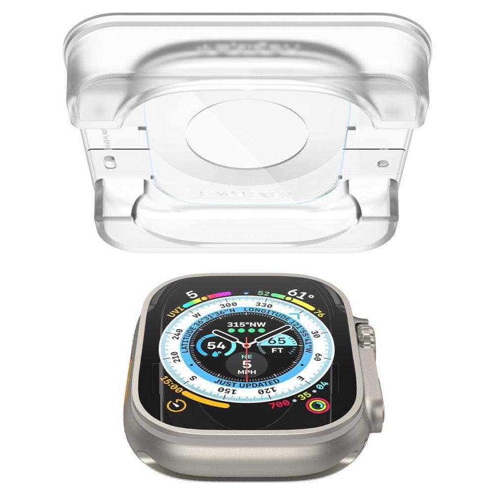 Szkło hartowane GlastR EZ Fit na Apple Watch Ultra 49mm ZESTAW 2 szt. (4)