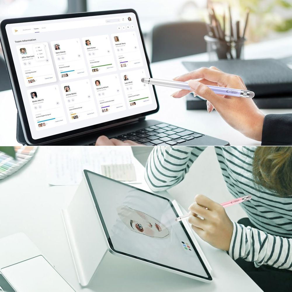 Rysik pasywny do tabletów smartfonów Touch Stylus - czarny (7)