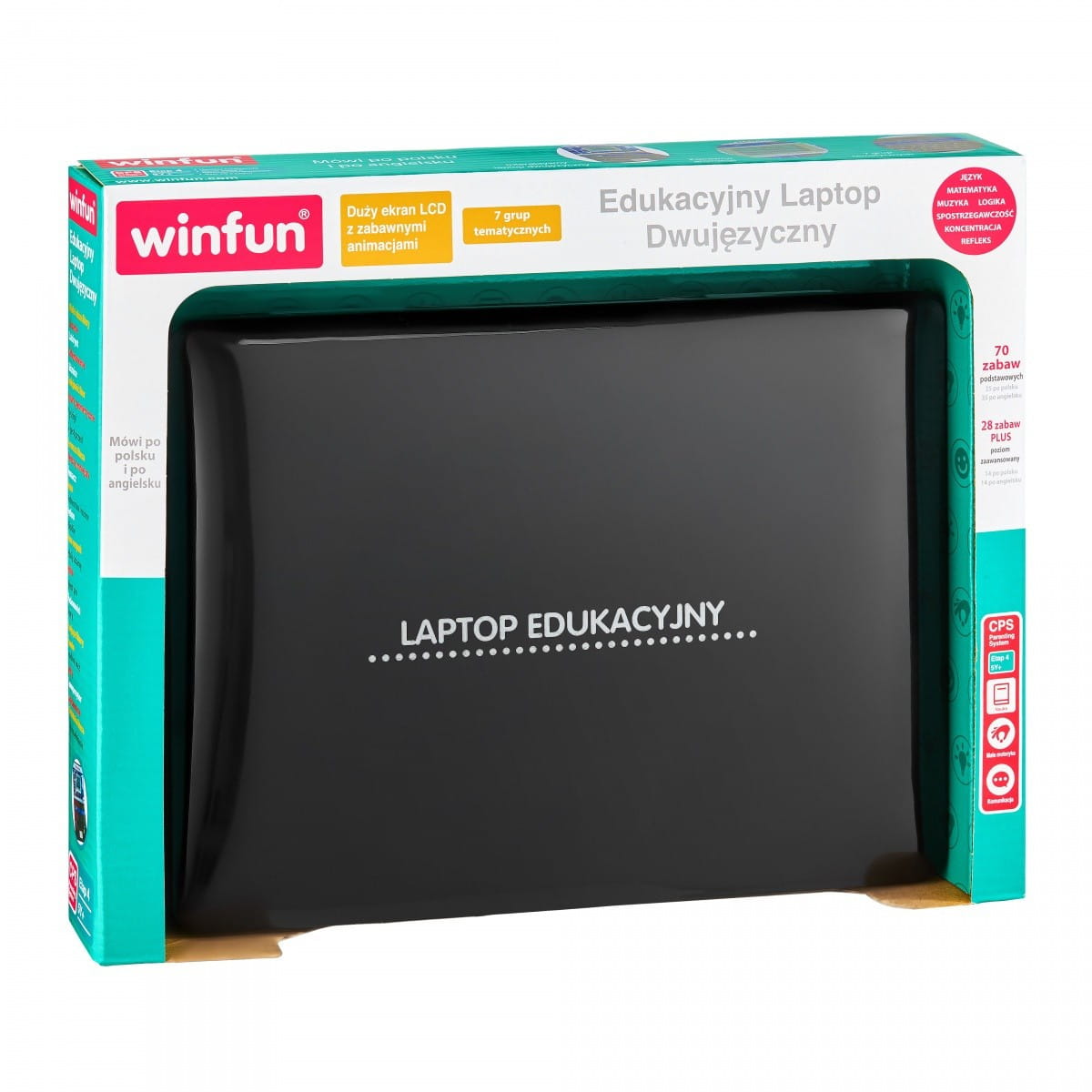 Smily Play Laptop edukacyjny dwujęzyczny Smily Play Laptop edukacyjny dwujęzyczny