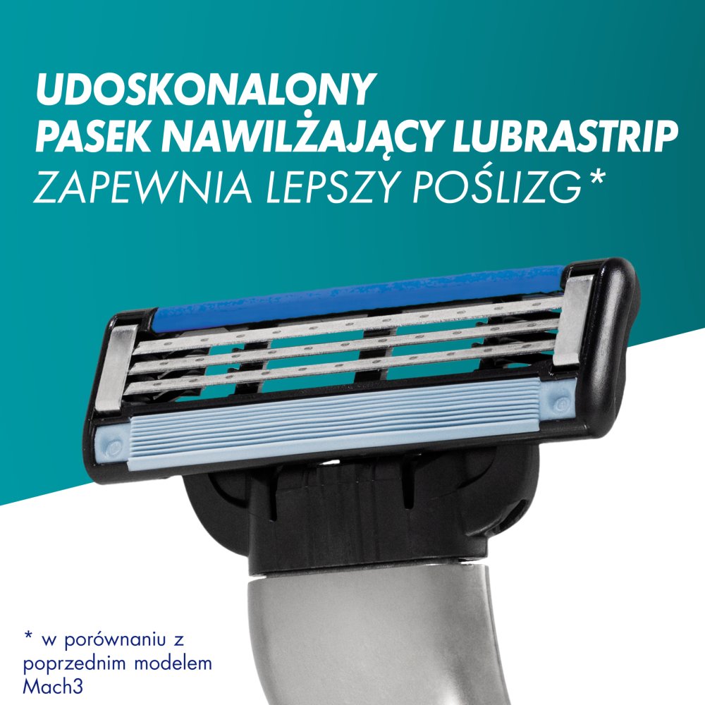 Gillette Mach3 Maszynka do golenia dla mężczyzn - 2 Ostrza (6)