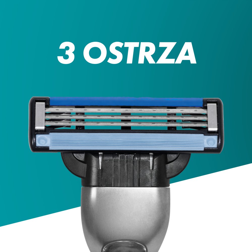 Gillette Mach3 Maszynka do golenia dla mężczyzn - 2 Ostrza (4)