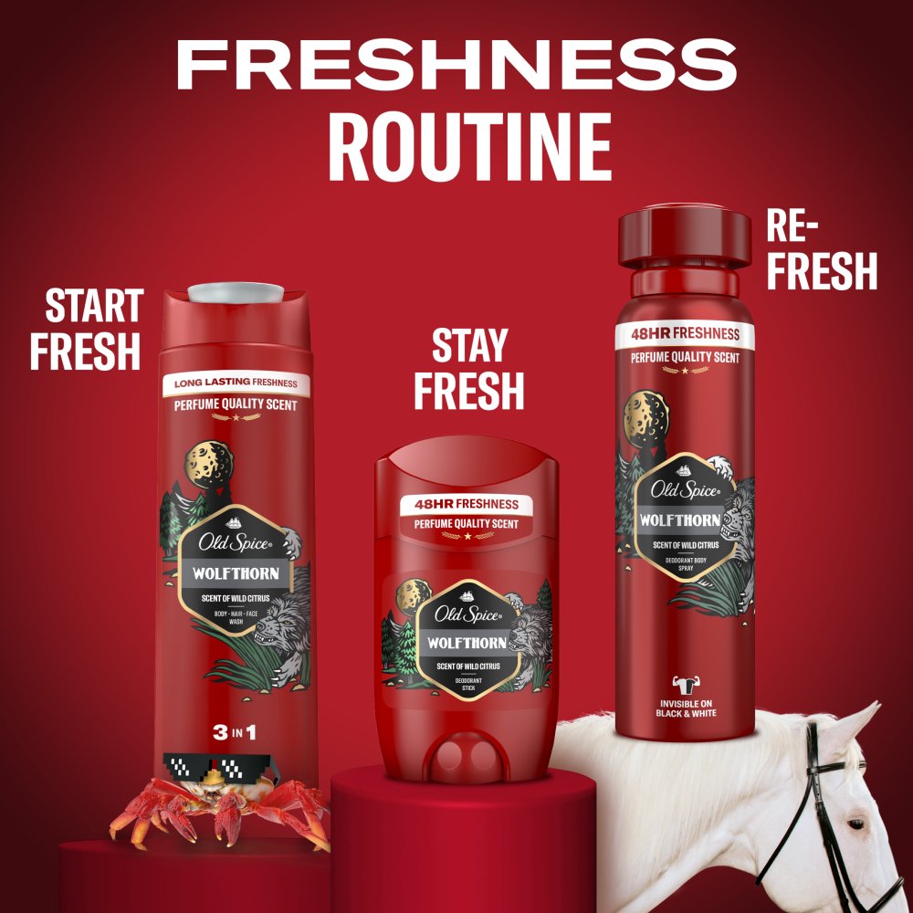 Old Spice Wolfthorn Dezodorant w sprayu dla mężczyzn 150 ml (9)