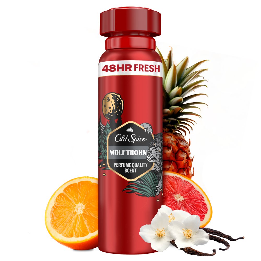 Old Spice Wolfthorn Dezodorant w sprayu dla mężczyzn 150 ml (2)