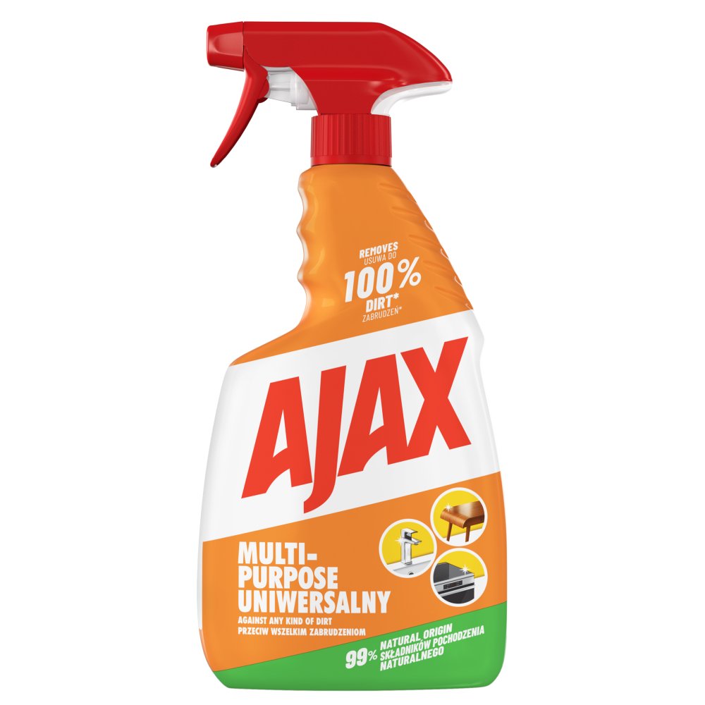 Ajax Uniwersalny środek czyszczący z roślinną formułą spray 750 ml (1)