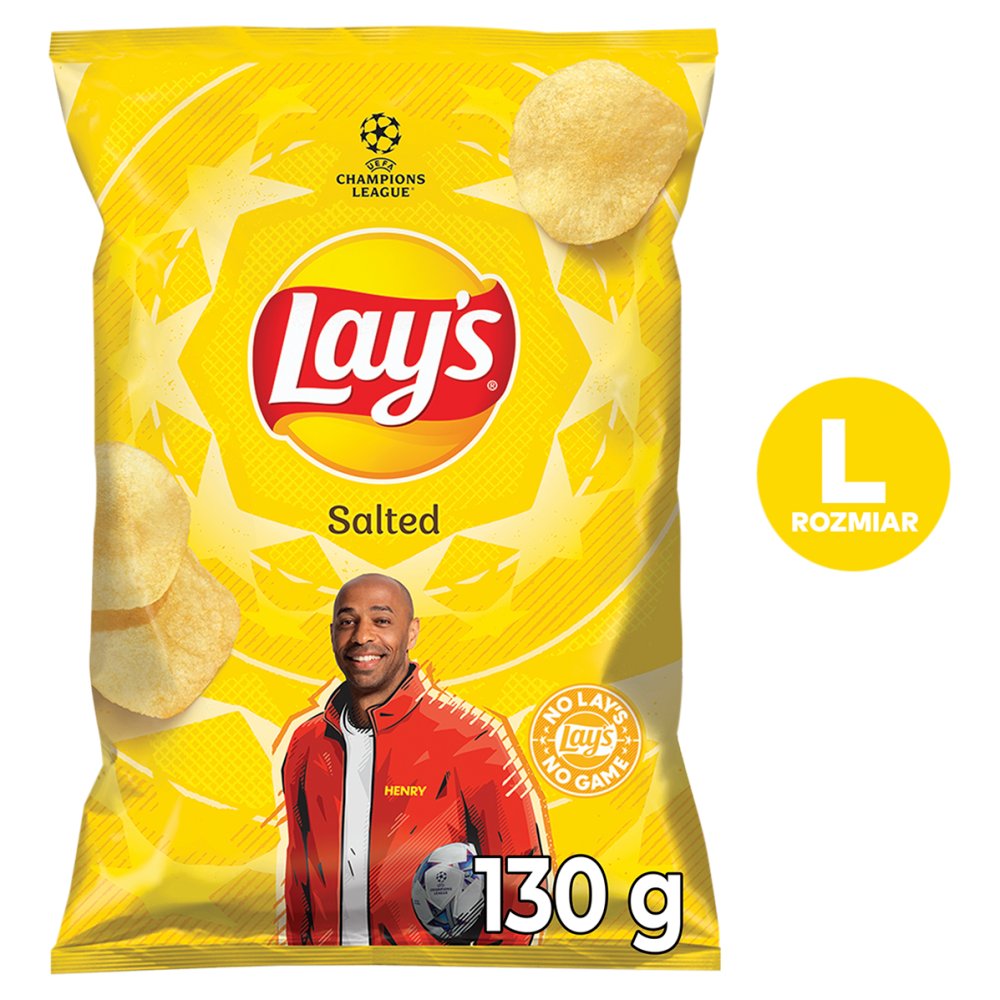 Lay's Chipsy ziemniaczane solone 130 g (2)