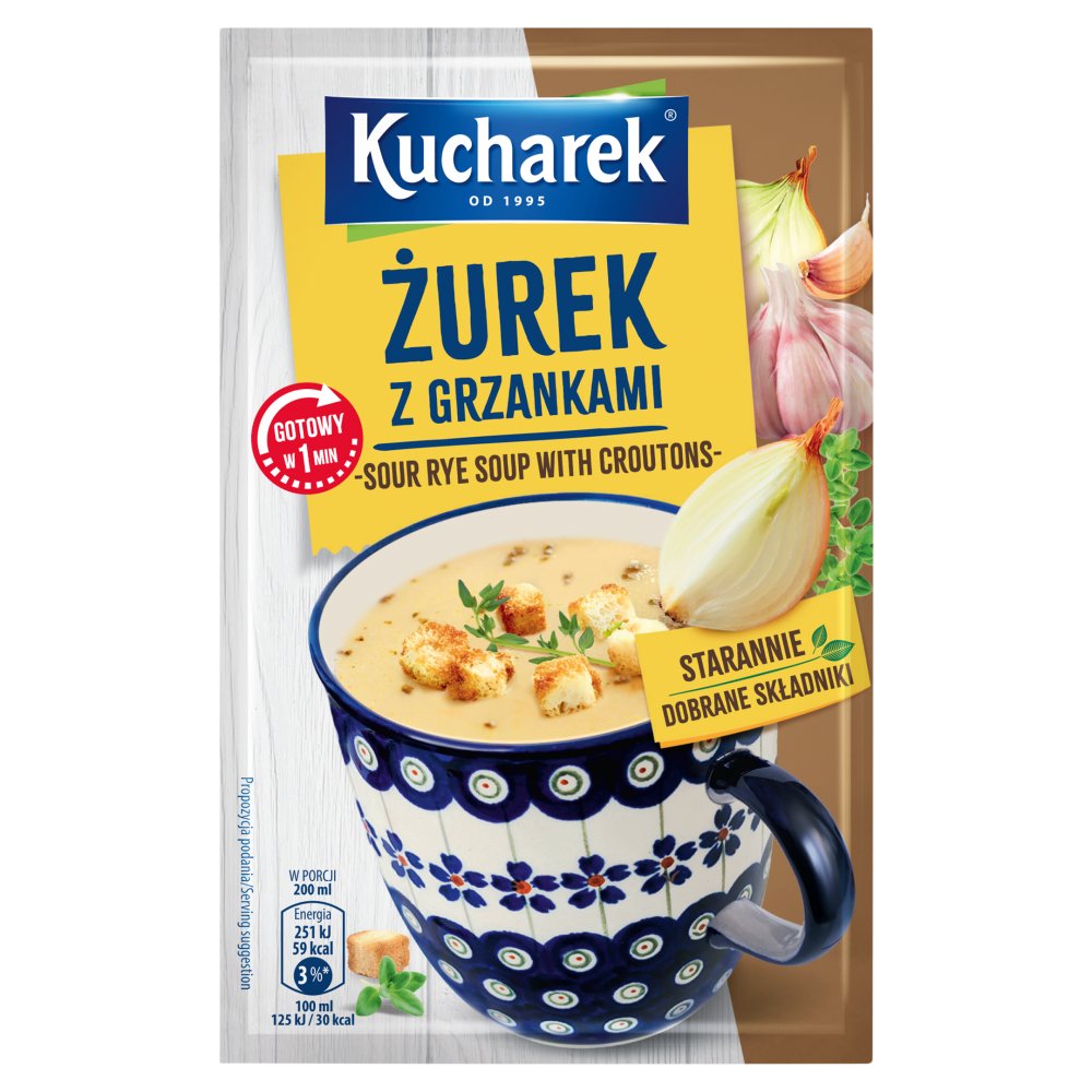 Kucharek Żurek z grzankami 17 g