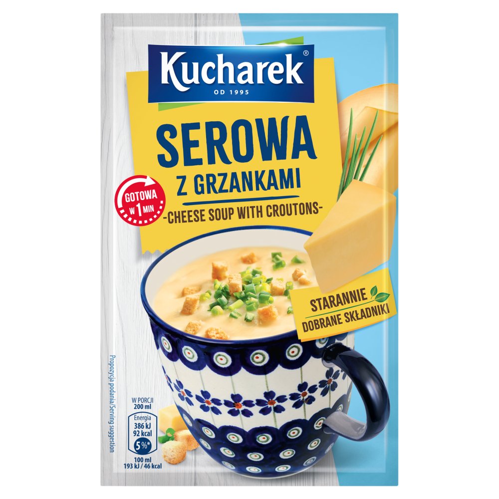 Kucharek Serowa z grzankami 21 g