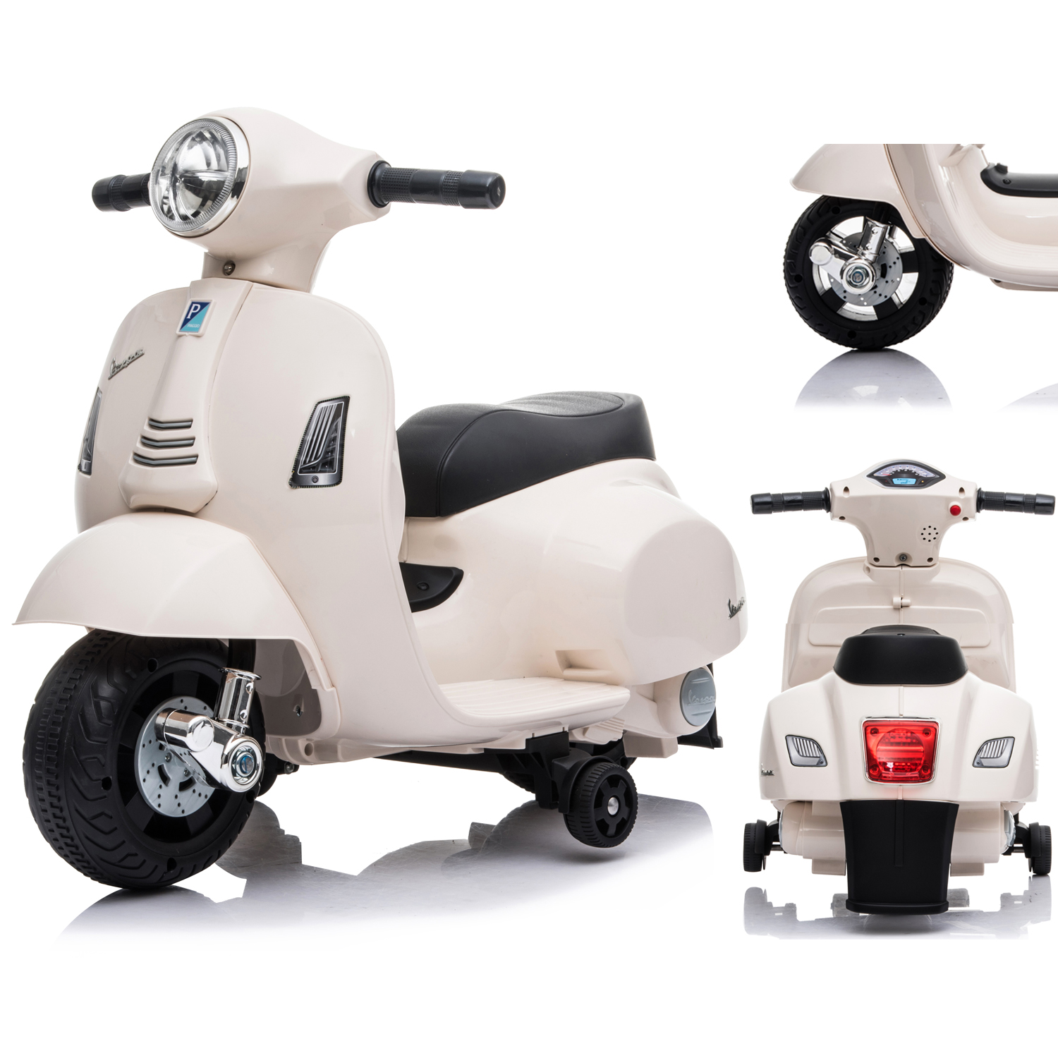 Jeździk pojazd motorek na akumulator Scooter Vespa Jeździk pojazd motorek na akumulator Scooter Vespa