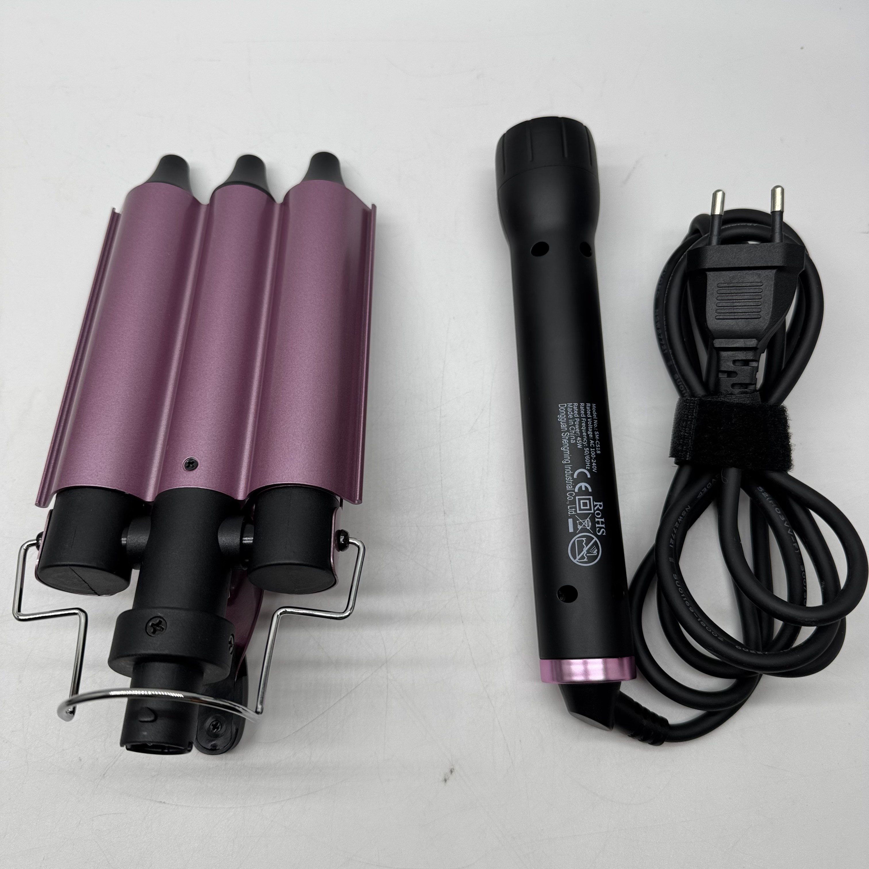3-cylindrowa lokówka CAUPUREYE SM-C518 3 w 1 szybko nagrzewająca (7)