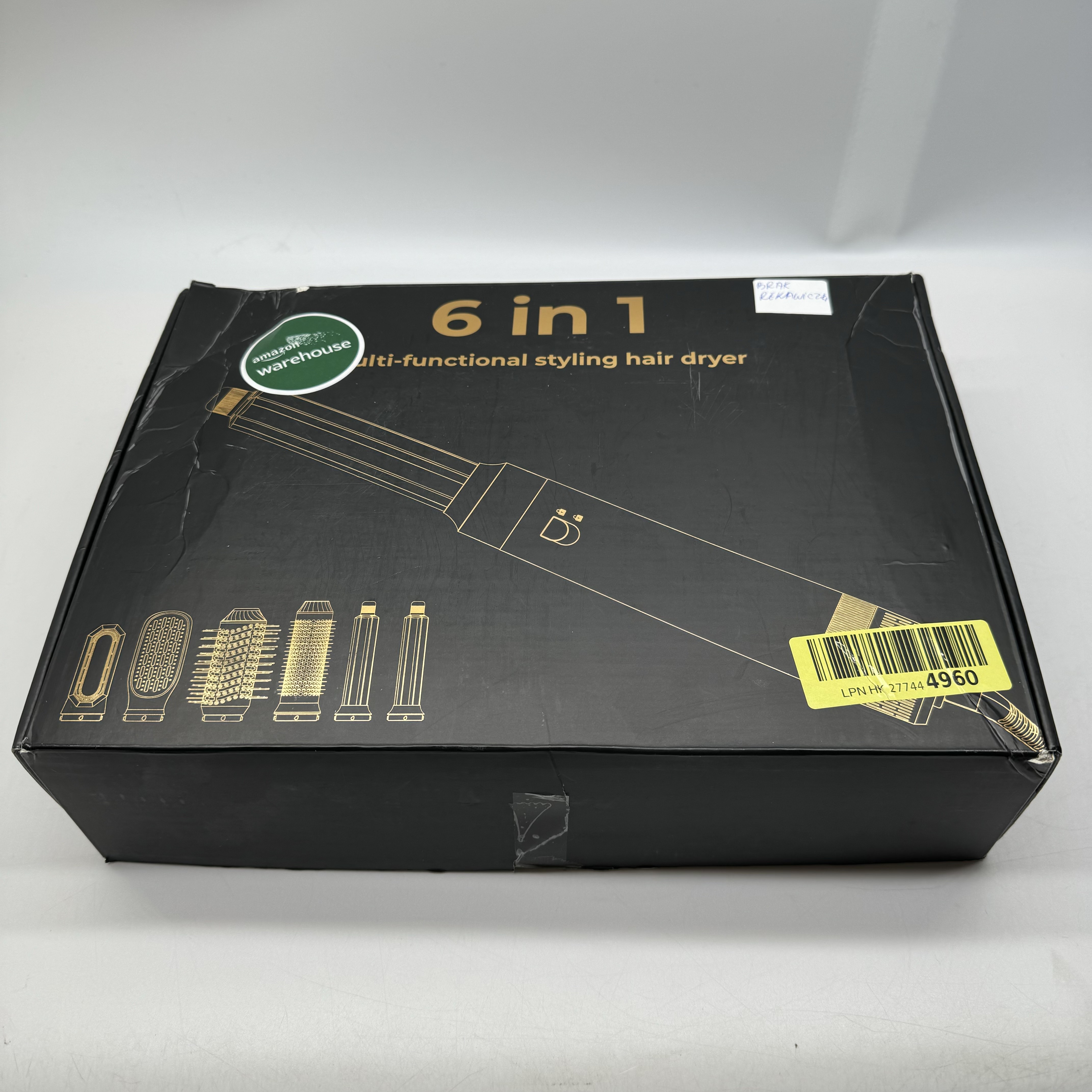 Air Styler 6w1 UKLISS 1000W - Suszarka, Lokówka, Prostownica i Szczotka (6)