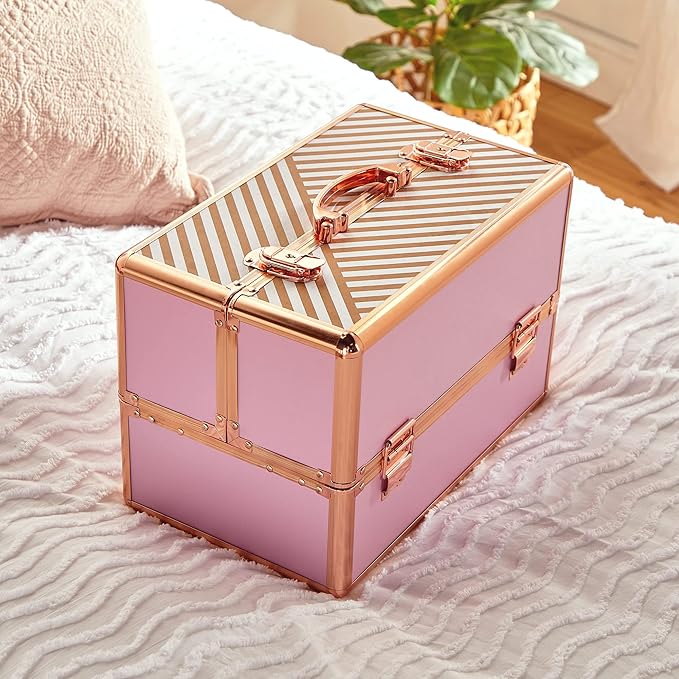 Beautify Make Up Organizer Kosmetyczka Profesjonalna Duża Zamykana (3)